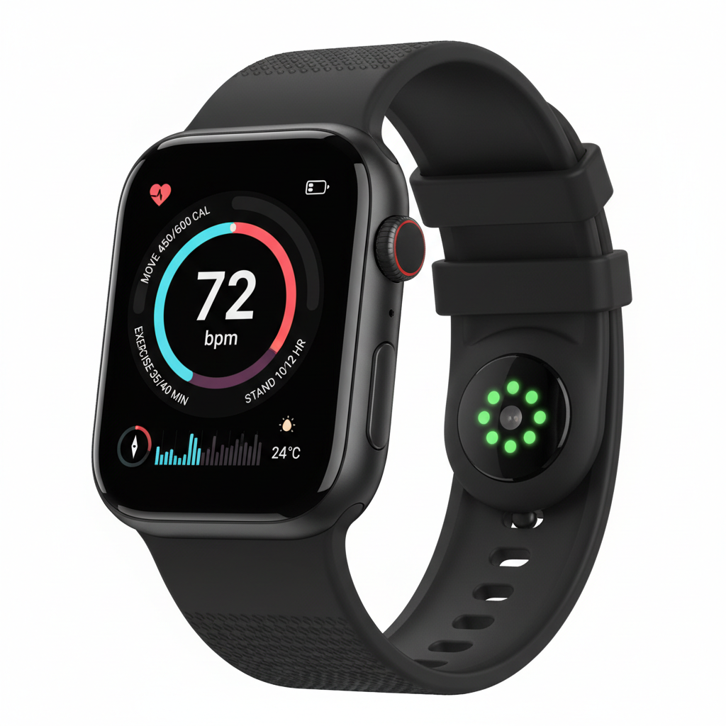 Fitness Smart Watch - Heart Rate Monitor