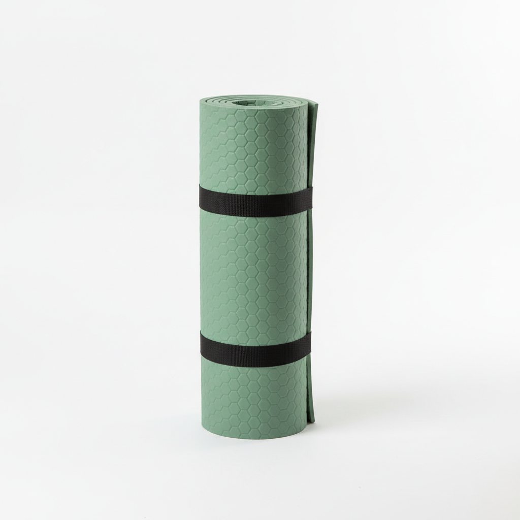Premium Non-Slip Yoga Mat - 6mm with Carrying Strap
